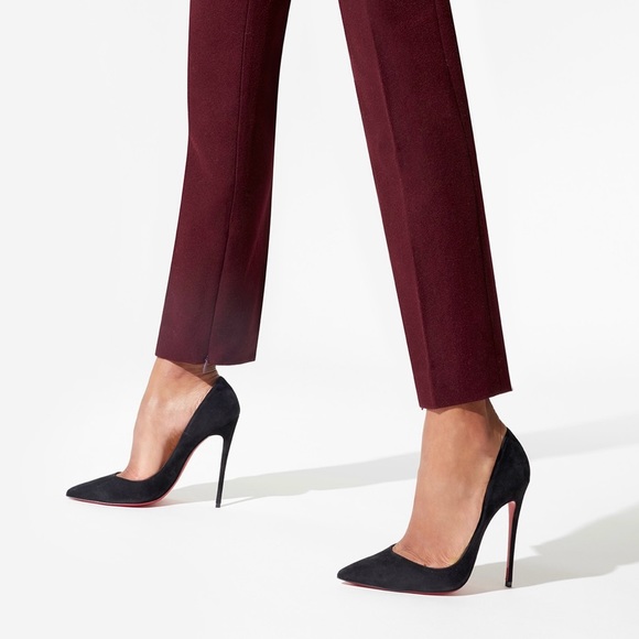 So Kate- 120 mm Pumps - Suede calf - Black - Picture 1 of 8